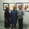 Artist Mr.Prosenjit & Ms. Atashi Sengupta at the show